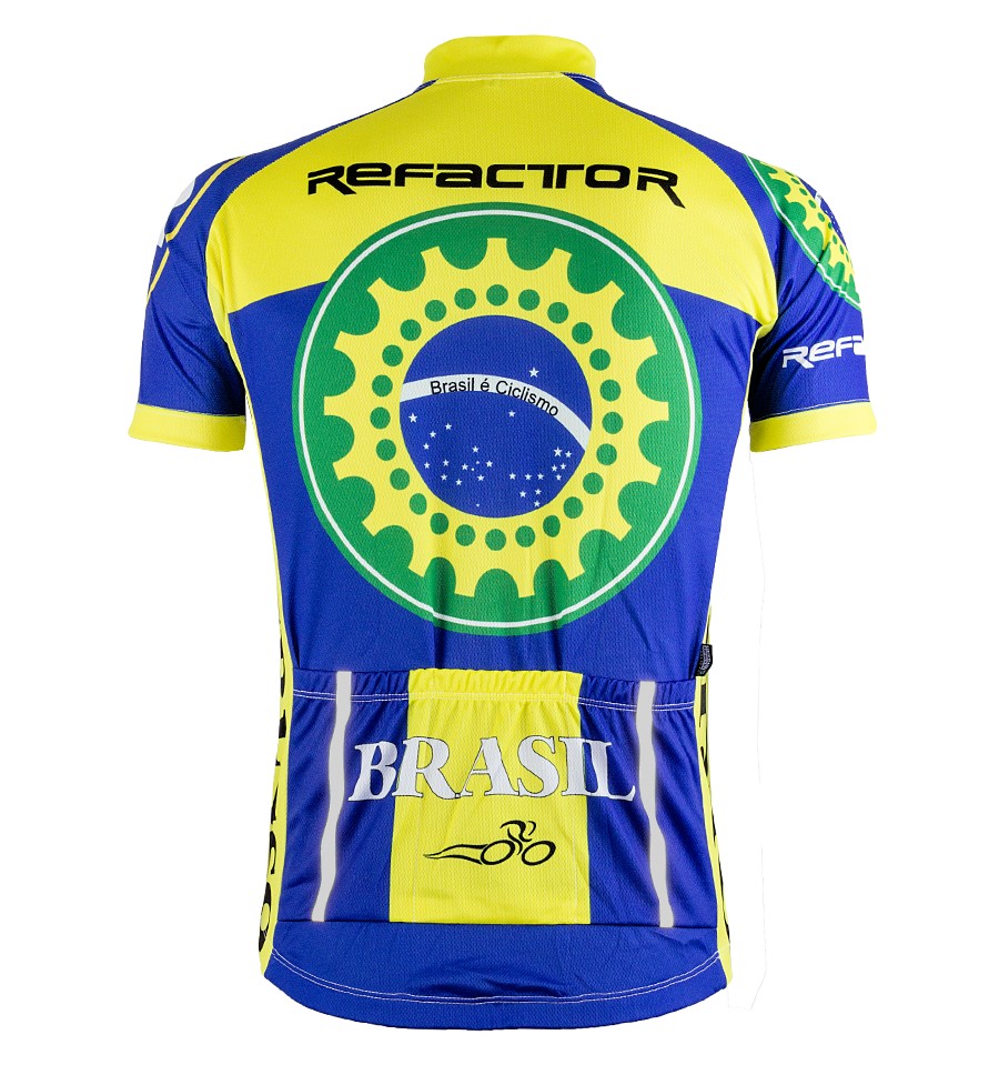 Camisa Ciclista Catraca Brasil - Refactor