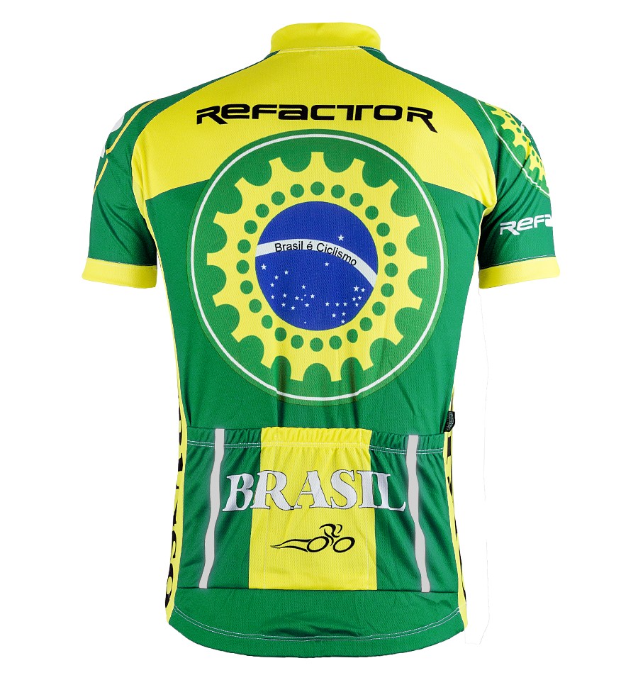Camisa Ciclista Catraca Brasil - Refactor