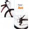 Bicicleta 26 Ace V-Brake 21V - Soul