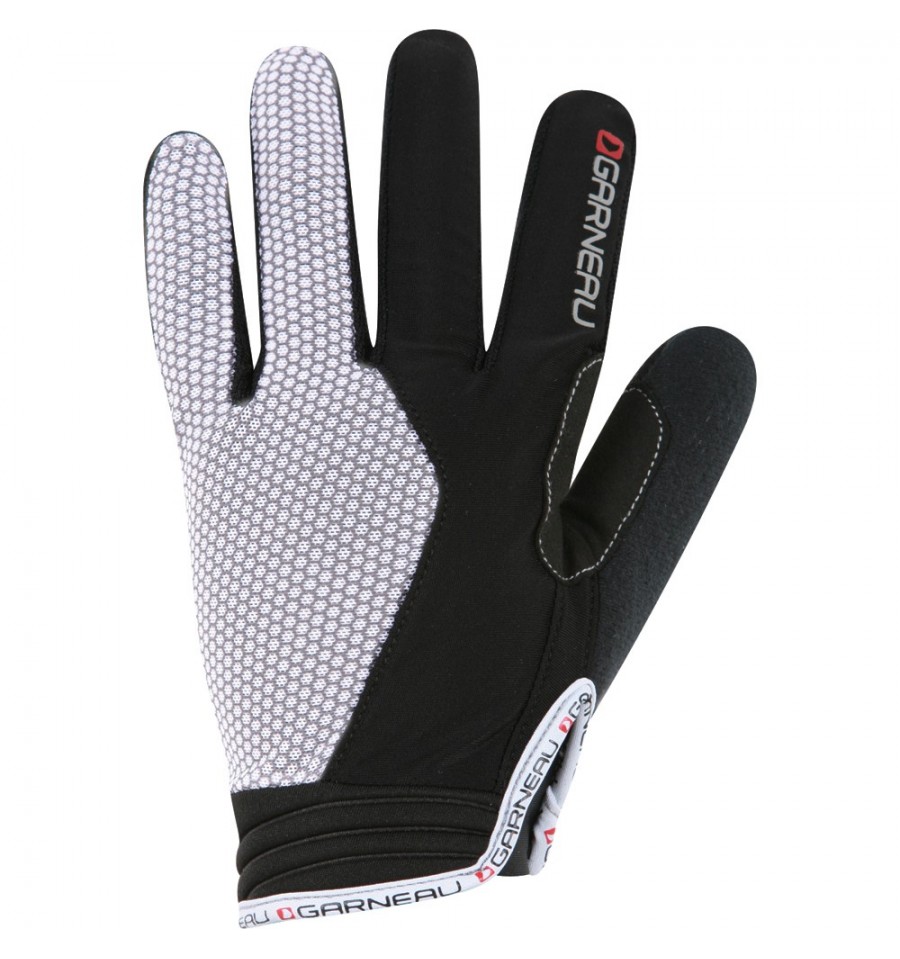 Luva Louis Garneau Burch Light Preta/Branca