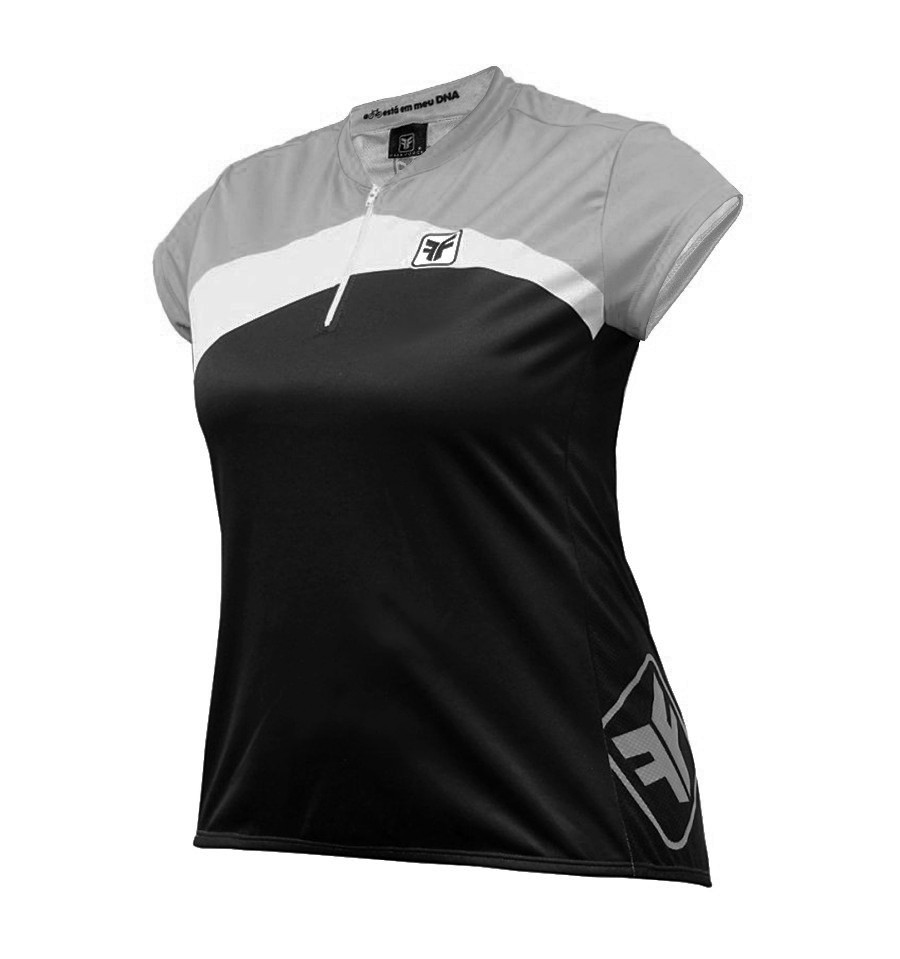 Camisa Ciclista Plus Size Bloom - Free Force