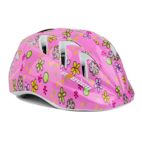 Capacete Ciclista Infantil Azul + Kit com Joelheira e Cotoveleira - Elleven