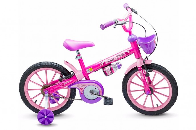 Bicicleta 16 Feminina Top Girls - Nathor