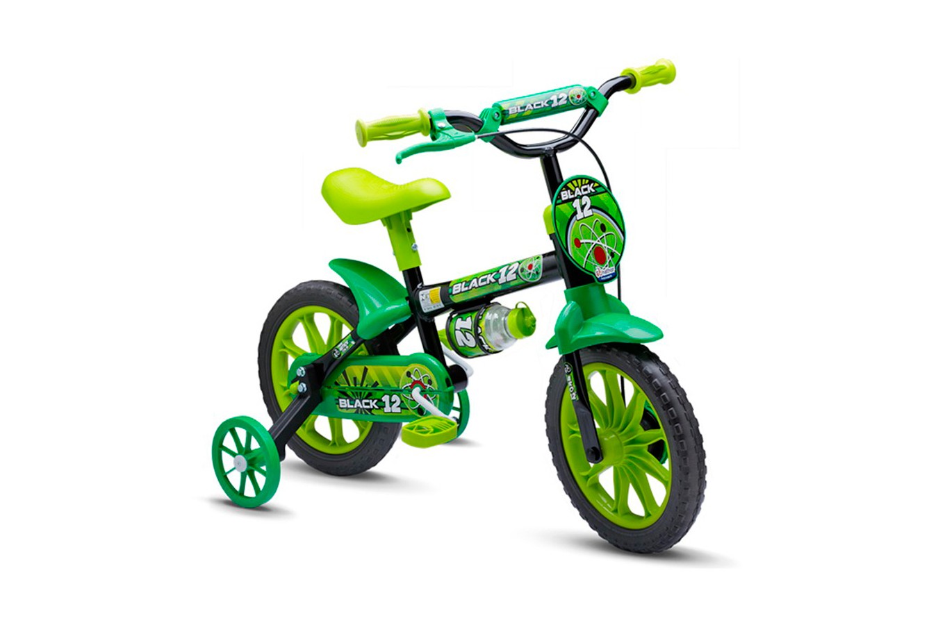 Bicicleta 12 Infantil Black - Nathor