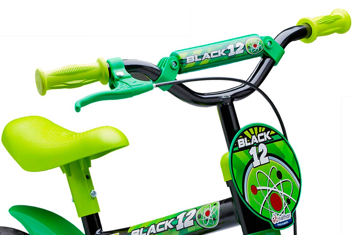 Bicicleta 12 Infantil Black - Nathor
