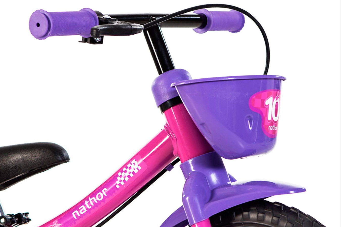 Bicicleta 12 Infantil Balance Feminina- Nathor