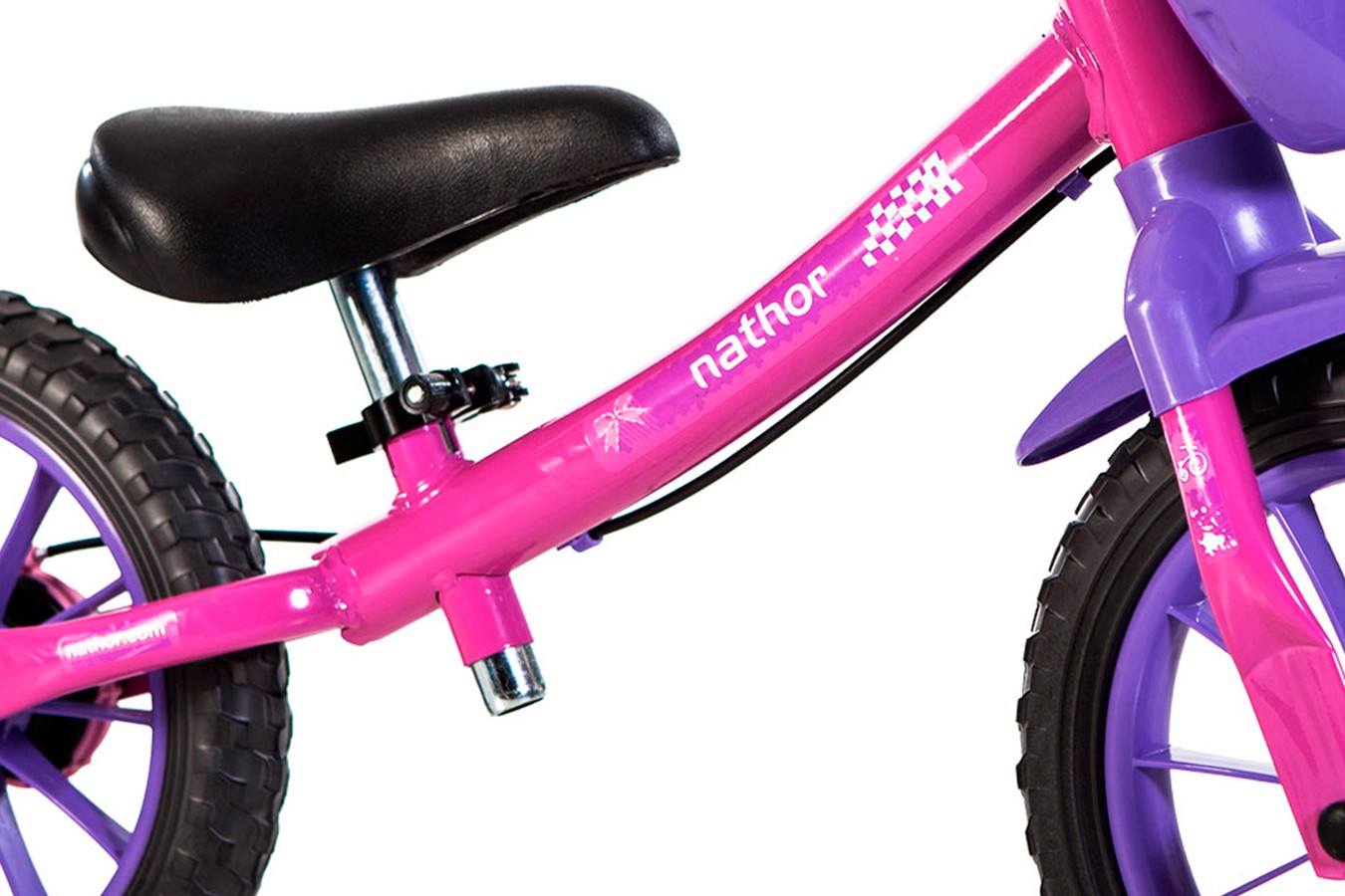 Bicicleta 12 Infantil Balance Feminina- Nathor