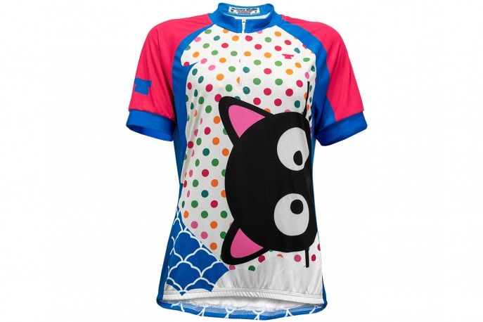 Camisa Ciclista Feminina Gatinha - Ciclopp