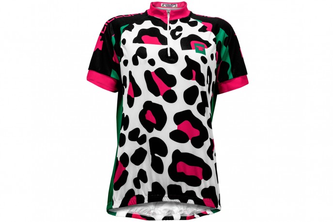 Camisa Ciclista Feminina Onça - Ciclopp