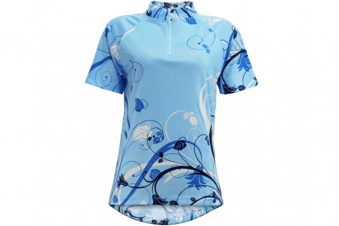 Camisa Ciclista Feminina Floral - Refactor