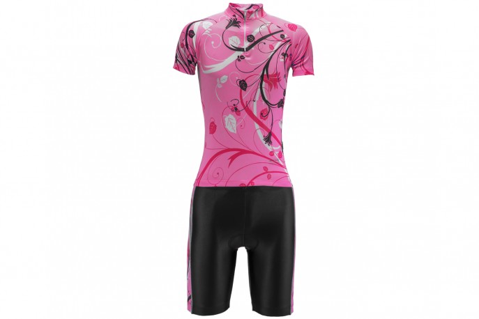 Conjunto Ciclista Feminino Floral - Refactor