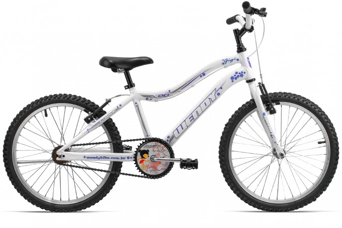 Bicicleta 20 Feminina Alumínio V-Brake - Wendy