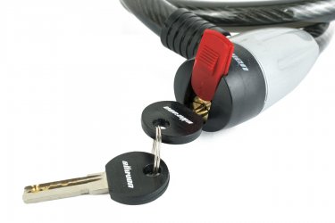 Cadeado com Chave 15x800 Espiral Fumê - Elleven 2