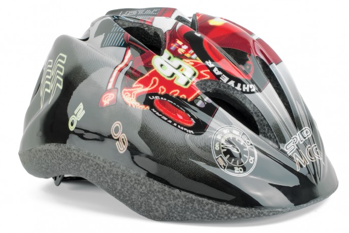 Capacete Ciclista Princesas Infantil Com LED - Trust