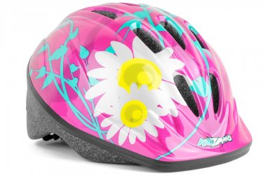 Capacete Ciclista Infantil Flores - Kidzamo