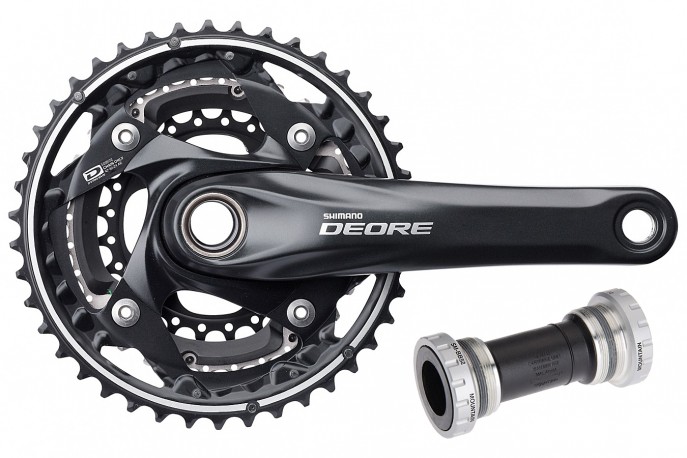 Pedivela 24/32/42 175mm FC-M610 Deore Holii – Shimano