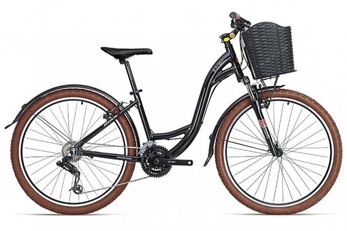 Bicicleta 26 Flow One Black 24V 2016 - Soul