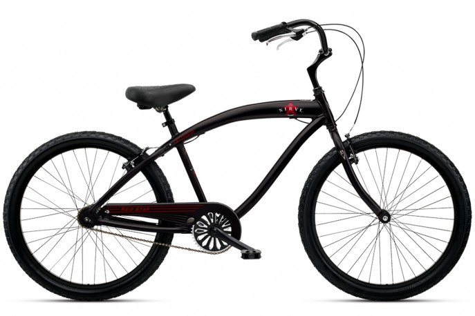 Bicicleta Cruiser Red Star mono Nirve