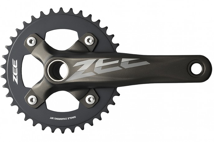 Pedivela com engrenagem Zee FC-M645 - Shimano