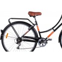 Bicicleta 700 Imperial 7V Com Bagageiro Bege  - Mobele