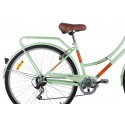 Bicicleta 700 Imperial 7V Com Bagageiro (Preta)  - Mobele