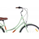 Bicicleta 700 Imperial 7V Com Bagageiro (Preta)  - Mobele