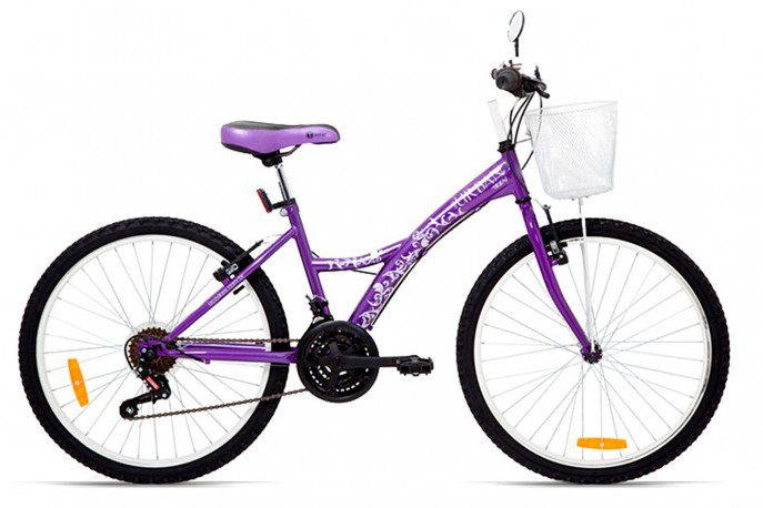 Bicicleta 24 Feminina Uban Teen Roxa - Tito