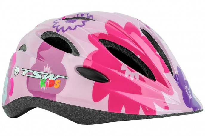 Capacete Ciclista Infantil MTB KIDS New Y-01 Rosa- TSW