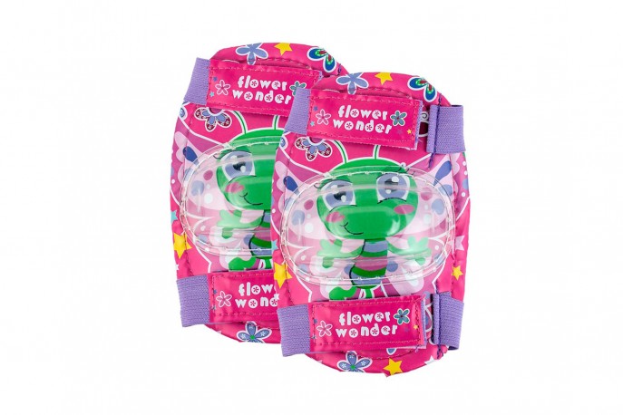 Kit Joelheira Cotoveleira Infantil Feminino Kit Joelheira Cotoveleira Infantil Feminino