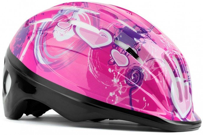 Capacete Ciclista Infantil Pink - Elleven