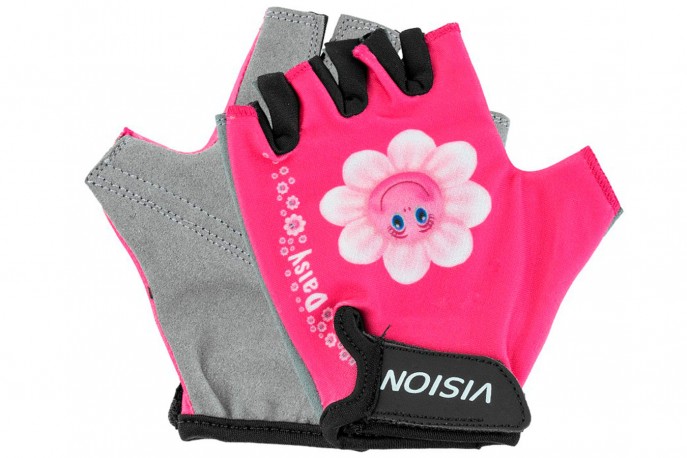 Luva Ciclista Infantil Aberta Flor 312 - Vision