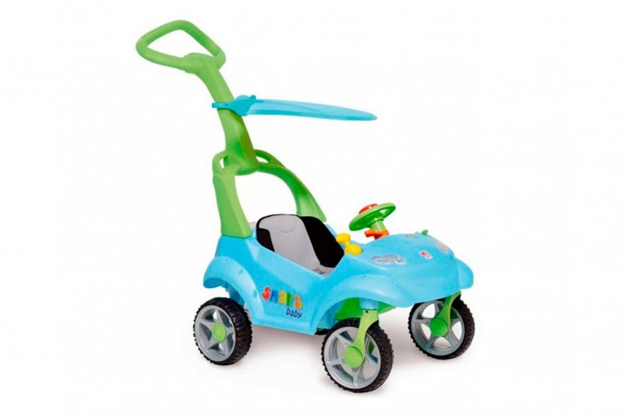 Carrinho smart baby azul Bandeirante