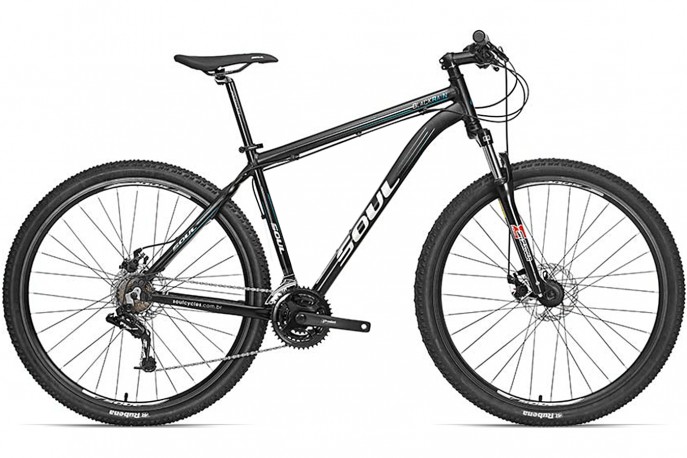 Bicicleta 26 Blackrain Sram 21V - Soul