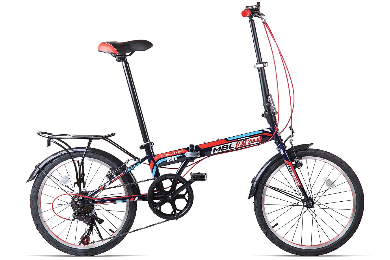 Bicicleta 20 Dobrável FD200 7V - MBL