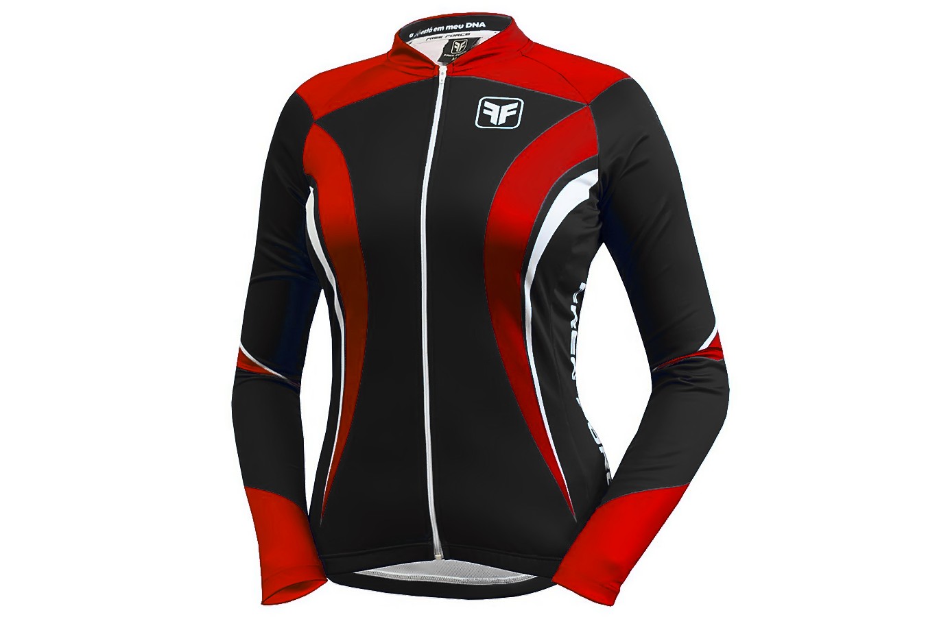 camisa ciclismo feminina free force