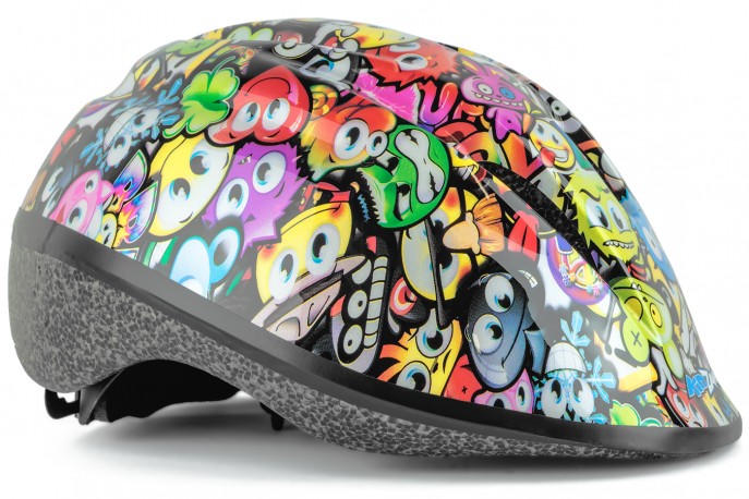 Capacete Ciclista Infantil Smileys - Kidzamo