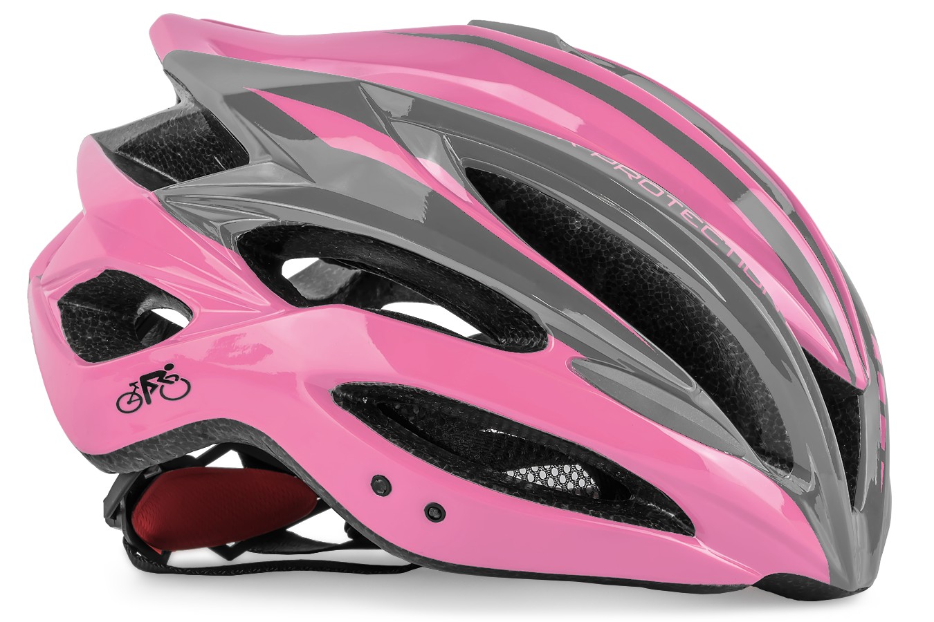 Capacete Ciclista Adulto Inmold Com Viseira1154 - LL