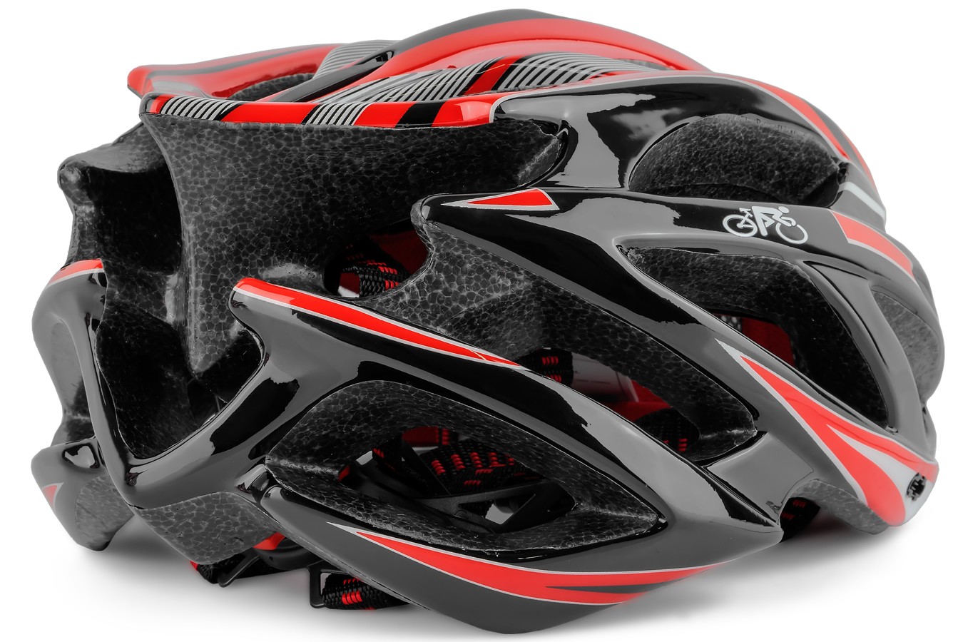 Capacete Ciclista Inmold Com Viseira 1153 - LL