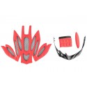 Capacete Ciclista Inmold Com Viseira 1153 - LL