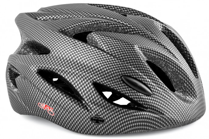 Capacete Ciclista Adulto Inmold 1078 Tipo Carbono - LL