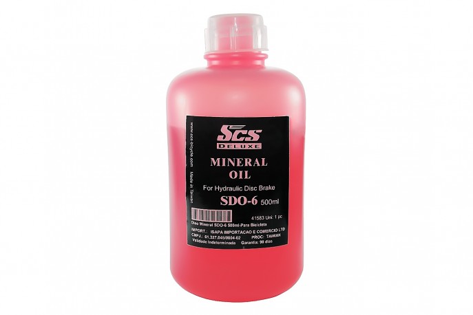 Óleo para Freio Hidráulico Mineral 500ml SDO-6 - SCS Deluxe
