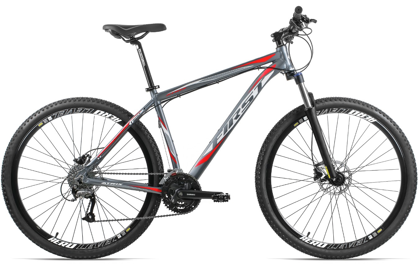 Bicicleta 29 Atrix 27V Suspensão com Trava - First