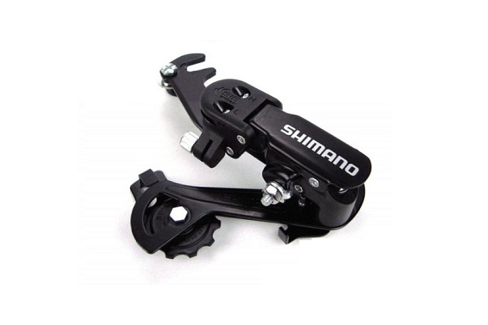 Cambio Traseiro Shimano TZ31 6/7V com gancheira