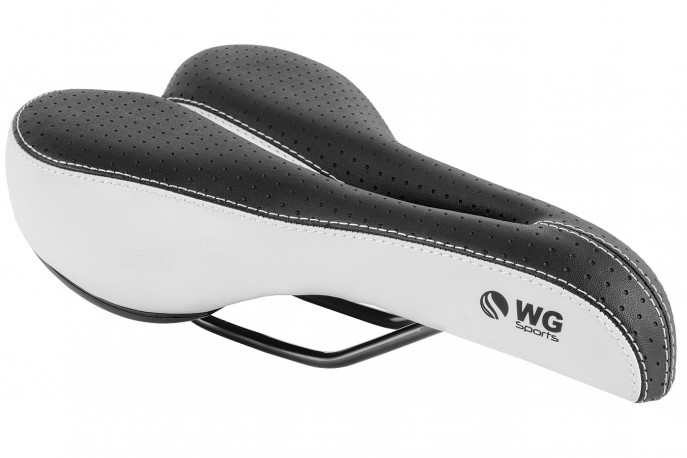 Selim MTB com Cavidade Black/White - WG Sports