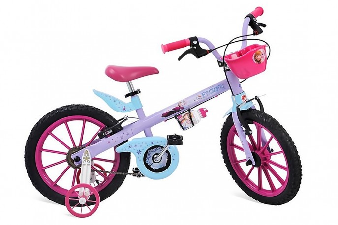 Bicicleta 14 Infantil Frozen - Bandeirante