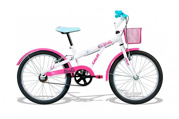 Bicicleta 20 Feminina Barbie Pérola - Caloi