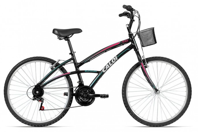 Bicicleta 26 Feminina (Caloi 100) 21V - Caloi