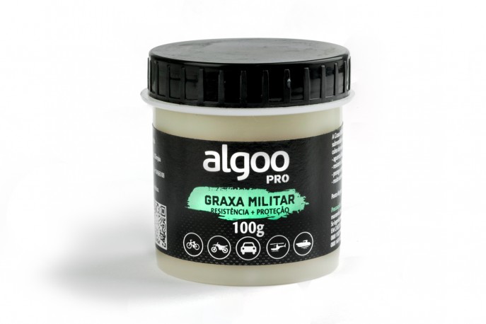 Graxa Militar Alta Resistência 100g - Algoo