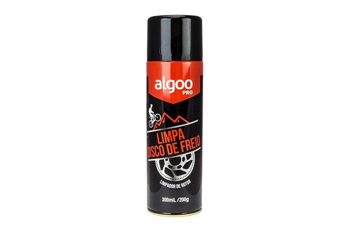 LIMPADOR ALGOO POWERSPORTS PARA ROTOR DISCO DE BIKE MTB & ROAD - SPRAY 300ML