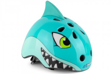 CAPACETE CICLISTA INFANTIL KZ190 TUBARÃO - KIDZAMO